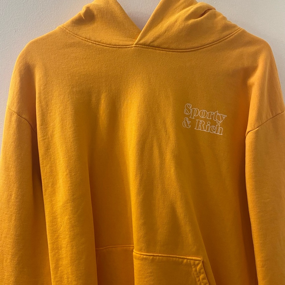 Sporty and Rich hoodie in Dandelion